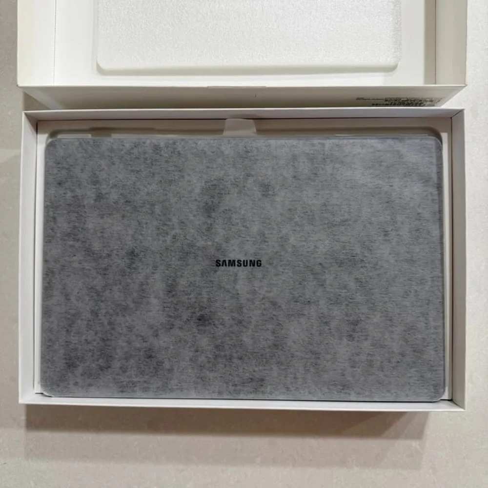 Samsung Tablet - Blue and Black